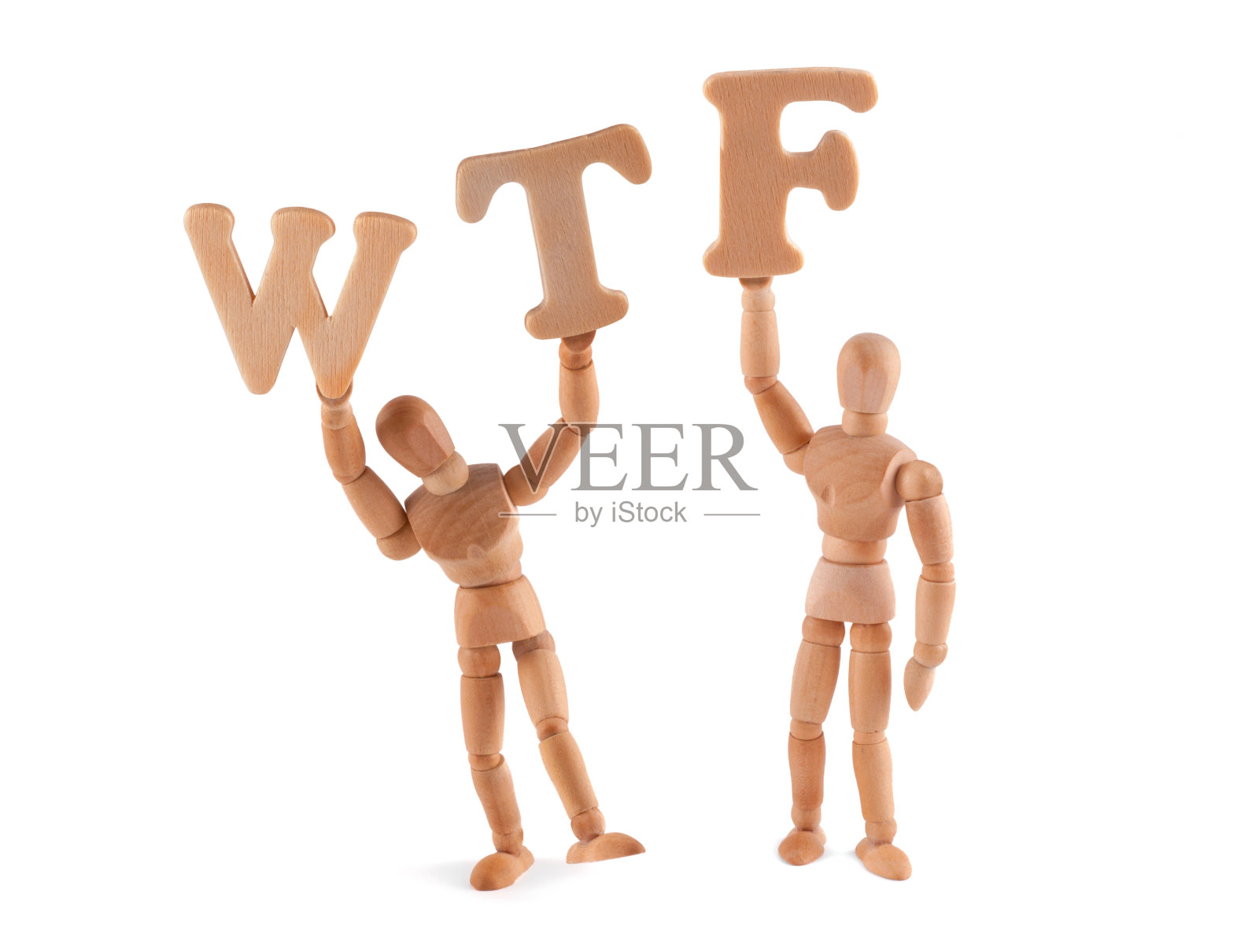 聊天演讲-什么该死的木制假人拿着信照片摄影图片