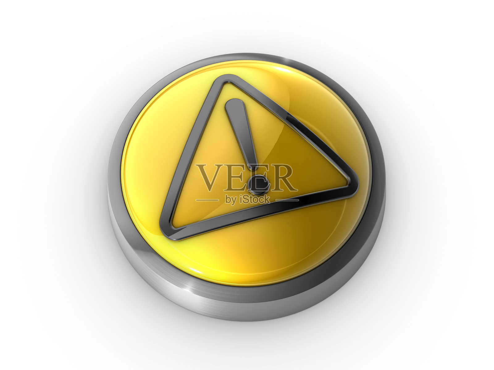 警告标志按钮照片摄影图片