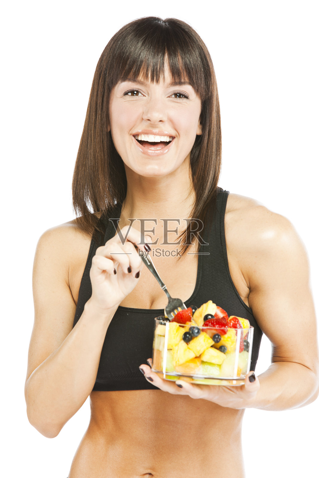 女性健康饮食照片摄影图片