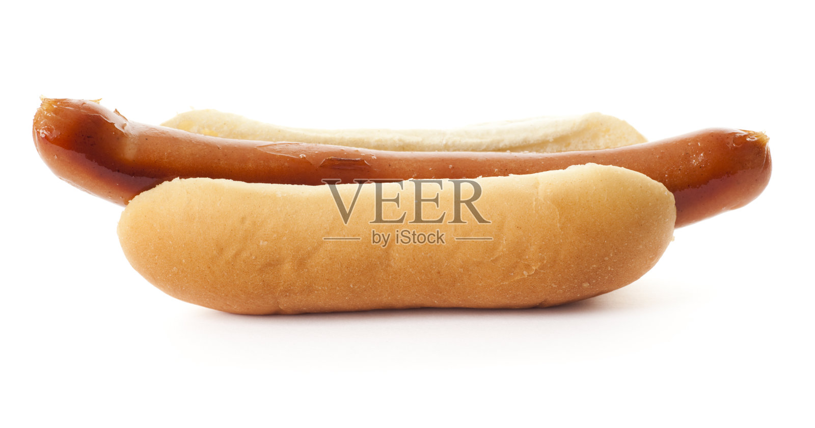 热狗孤立在白色背景上照片摄影图片