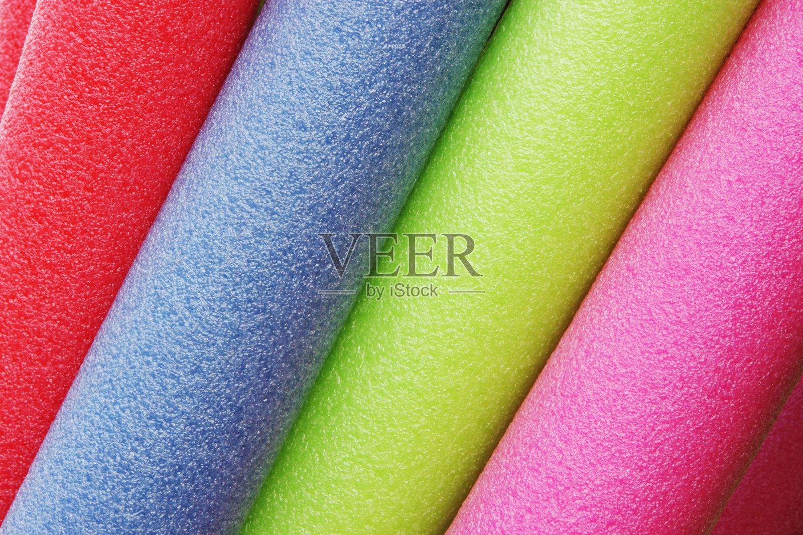 彩色抽象泡沫管照片摄影图片