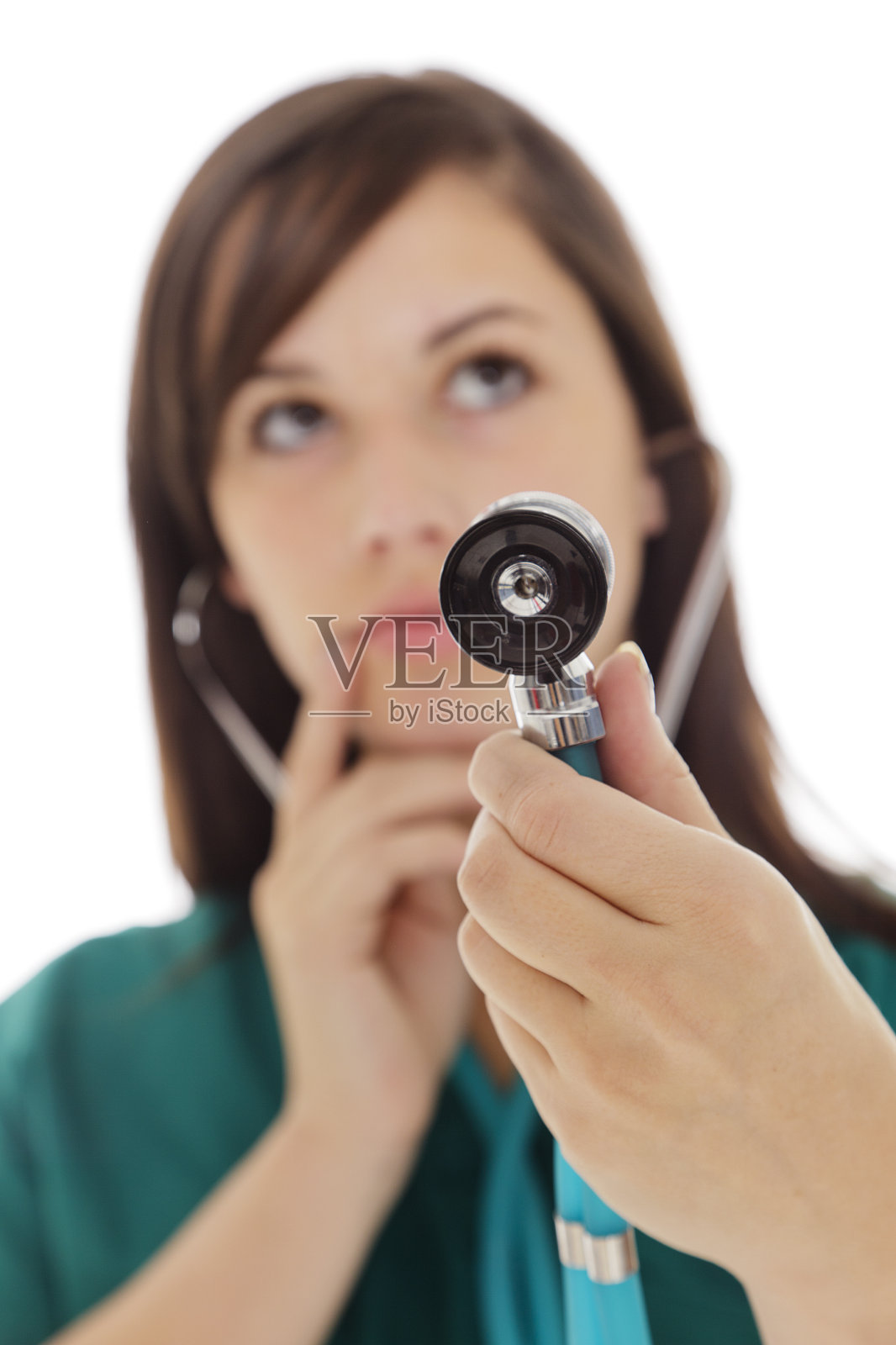 年轻的医疗工作者照片摄影图片