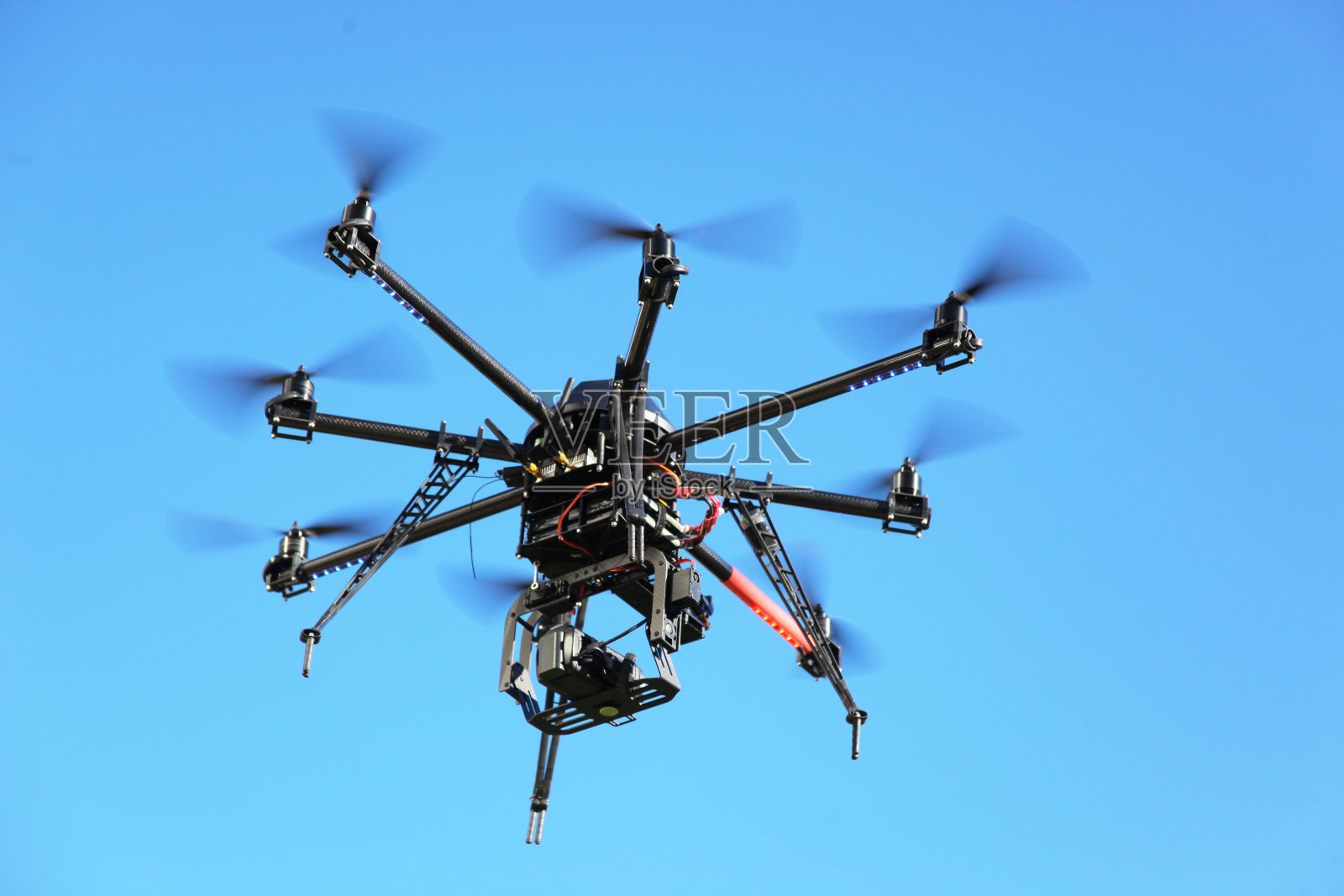 Multicopter无人机照片摄影图片