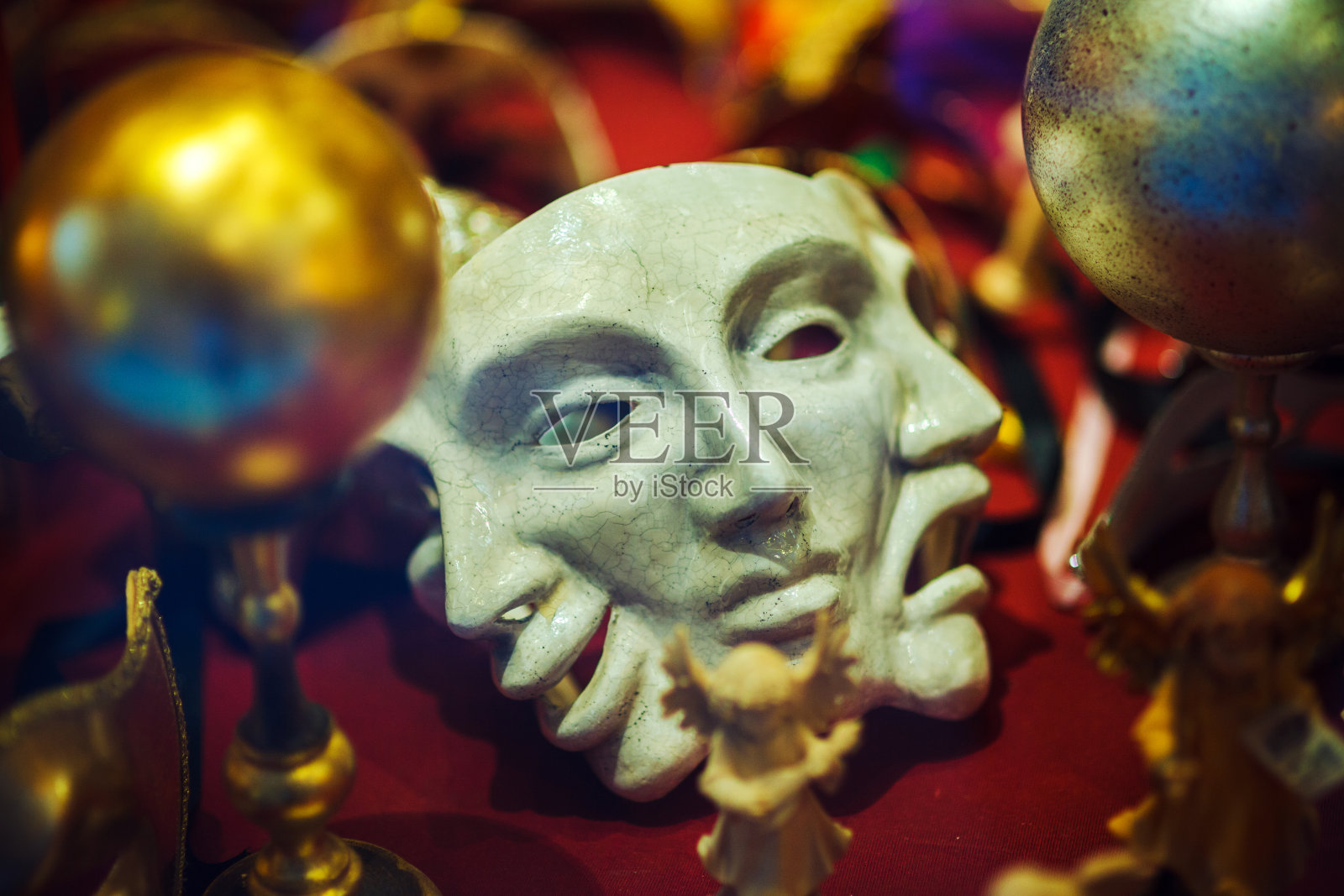 威尼斯的面具照片摄影图片