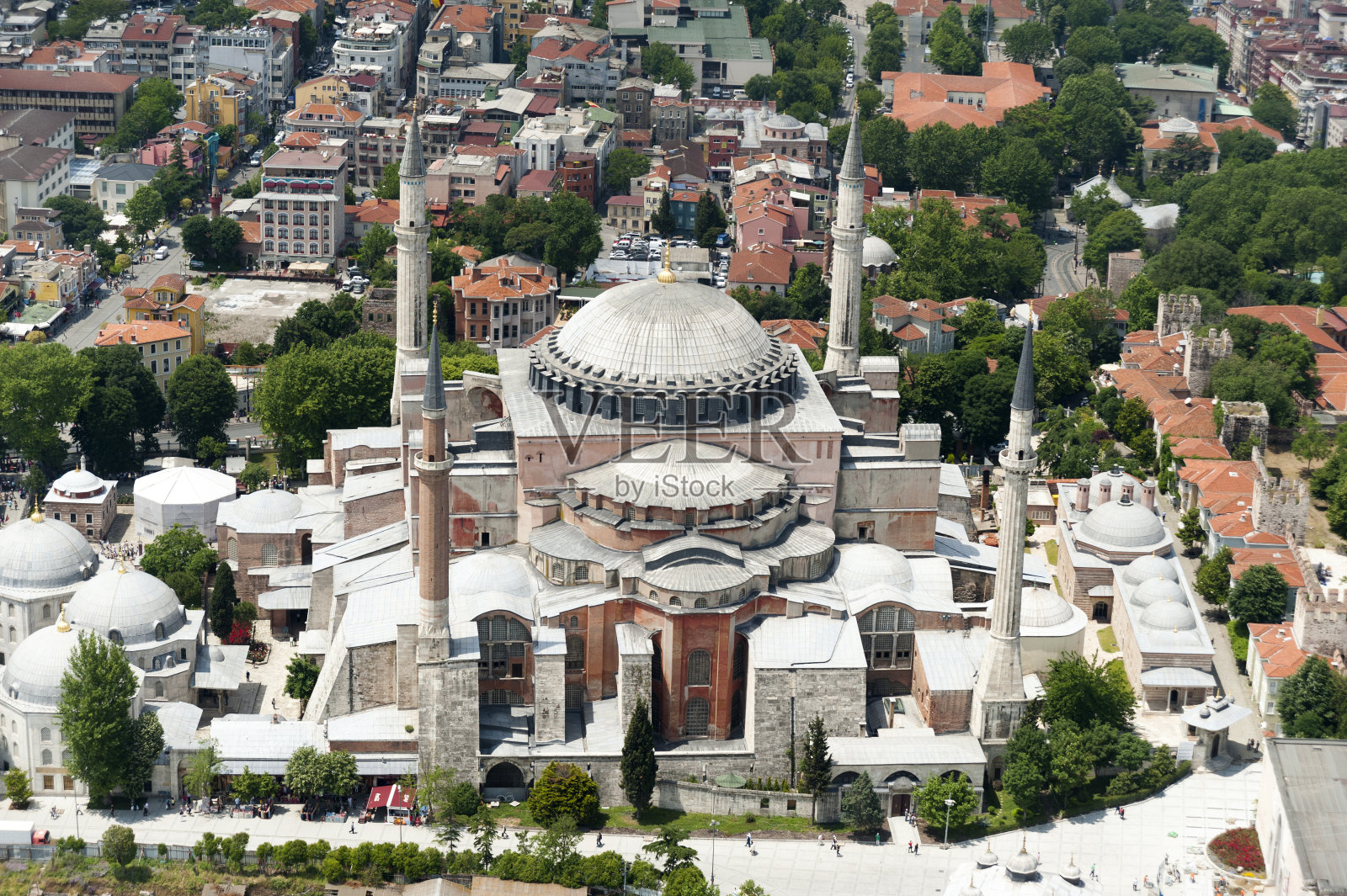 圣索菲亚大教堂清真寺照片摄影图片