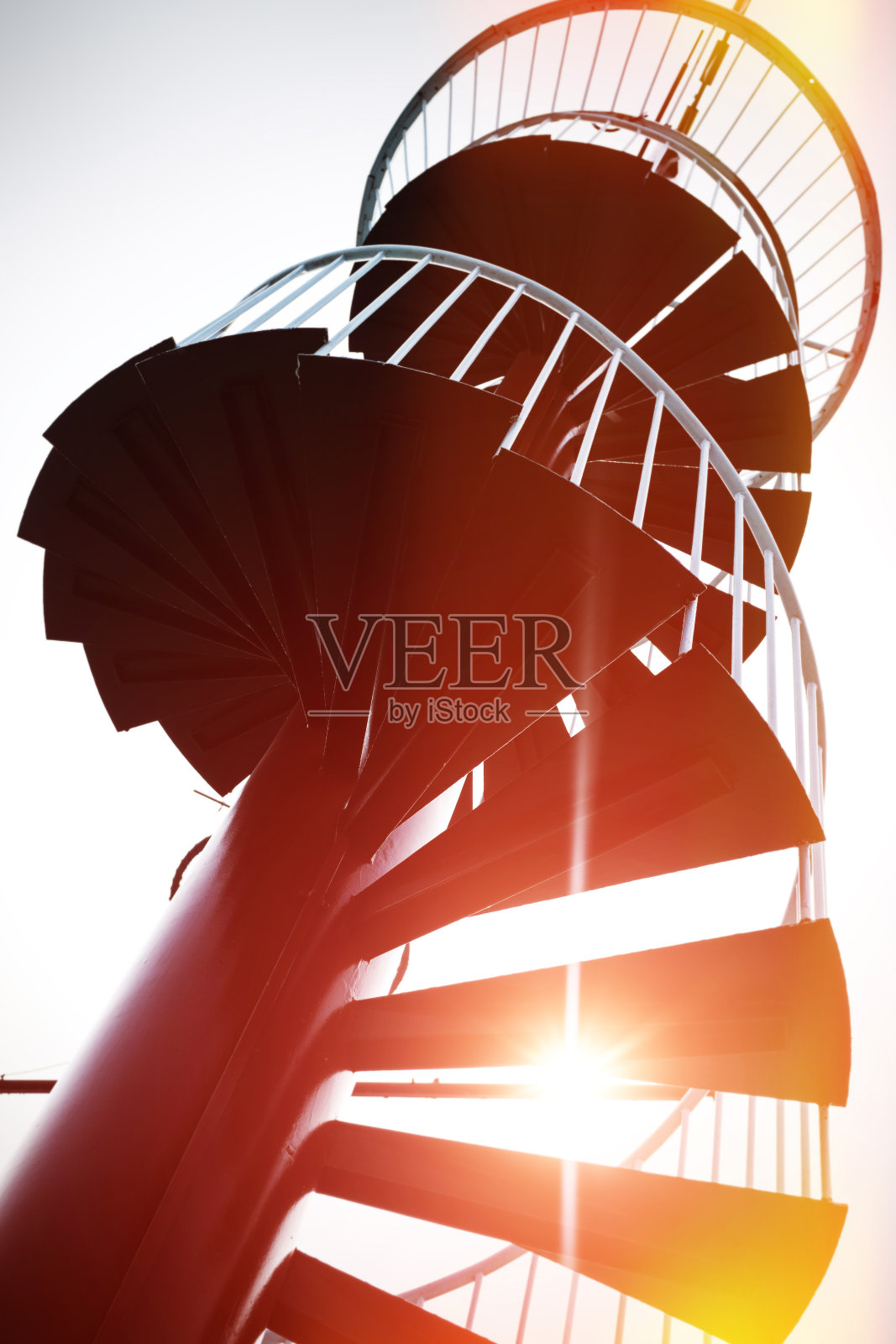 旧的旋转楼梯照片摄影图片