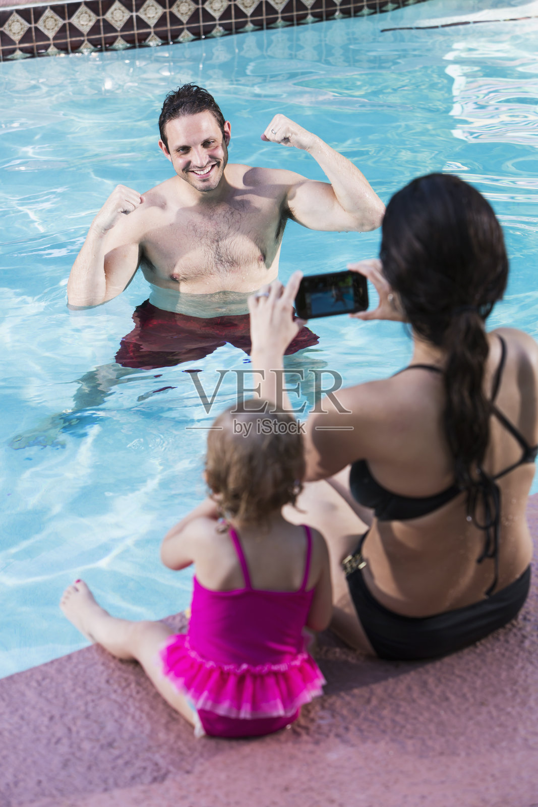 家庭度假的照片照片摄影图片