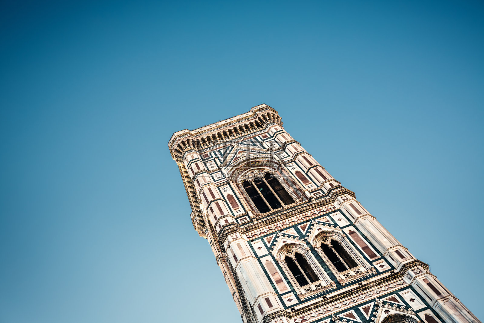 乔托钟楼的照片摄影图片