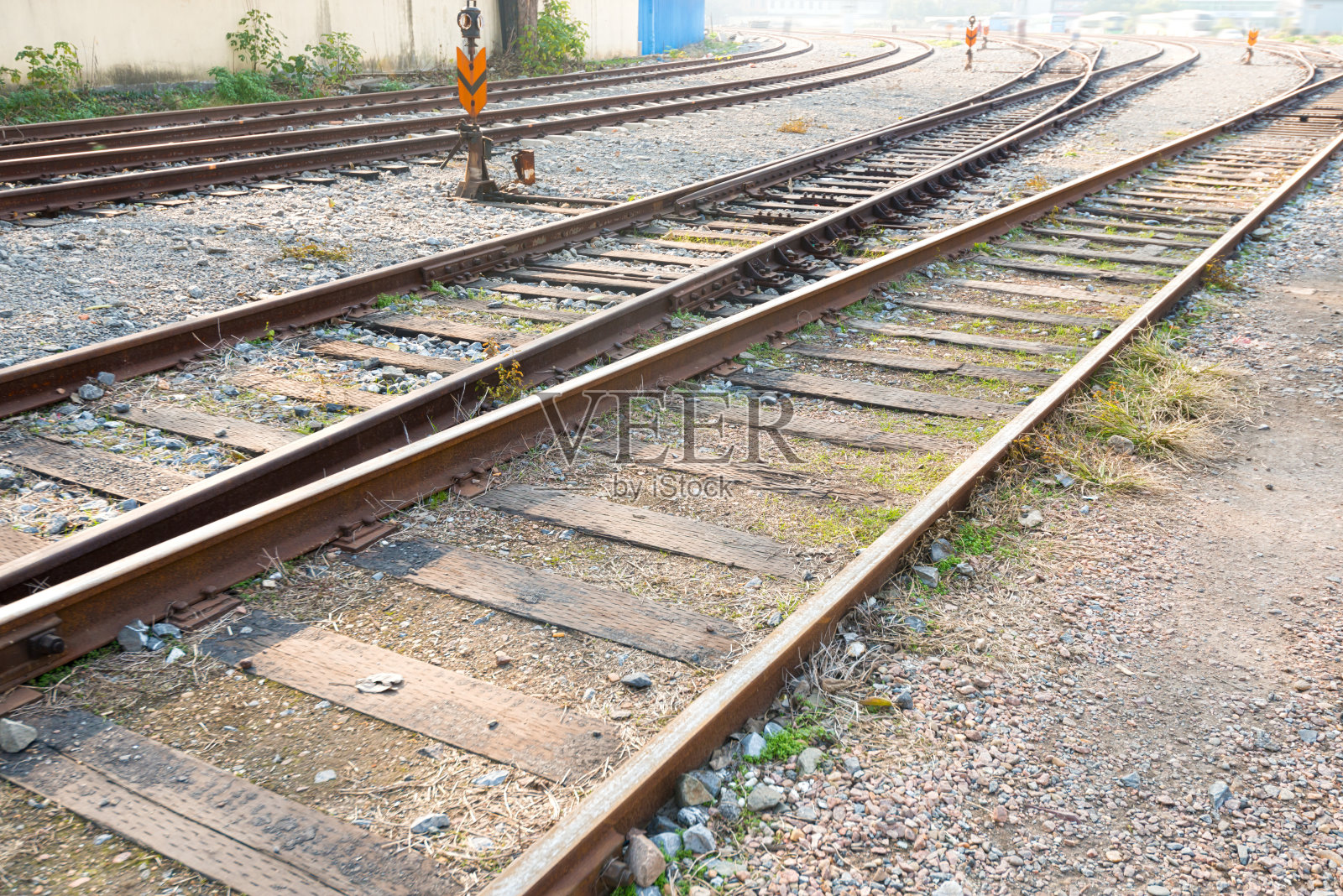 铁路的前进之路照片摄影图片