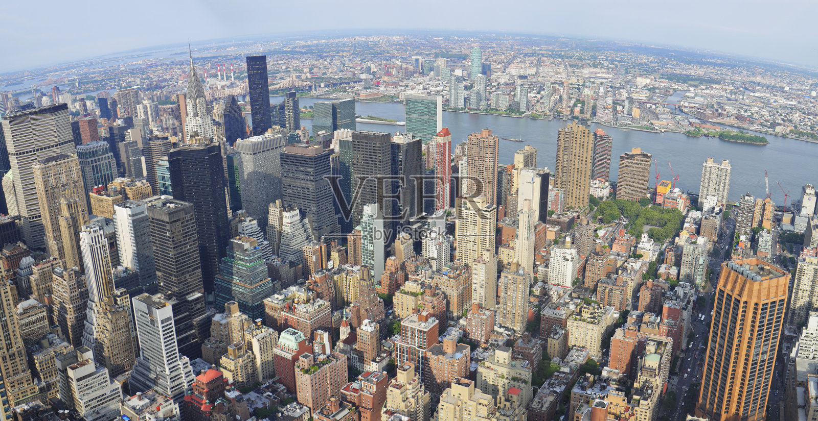 纽约全景鸟瞰图照片摄影图片