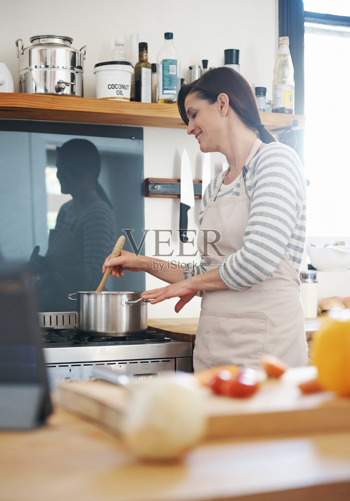 今晚的晚餐一定会很棒的!照片摄影图片