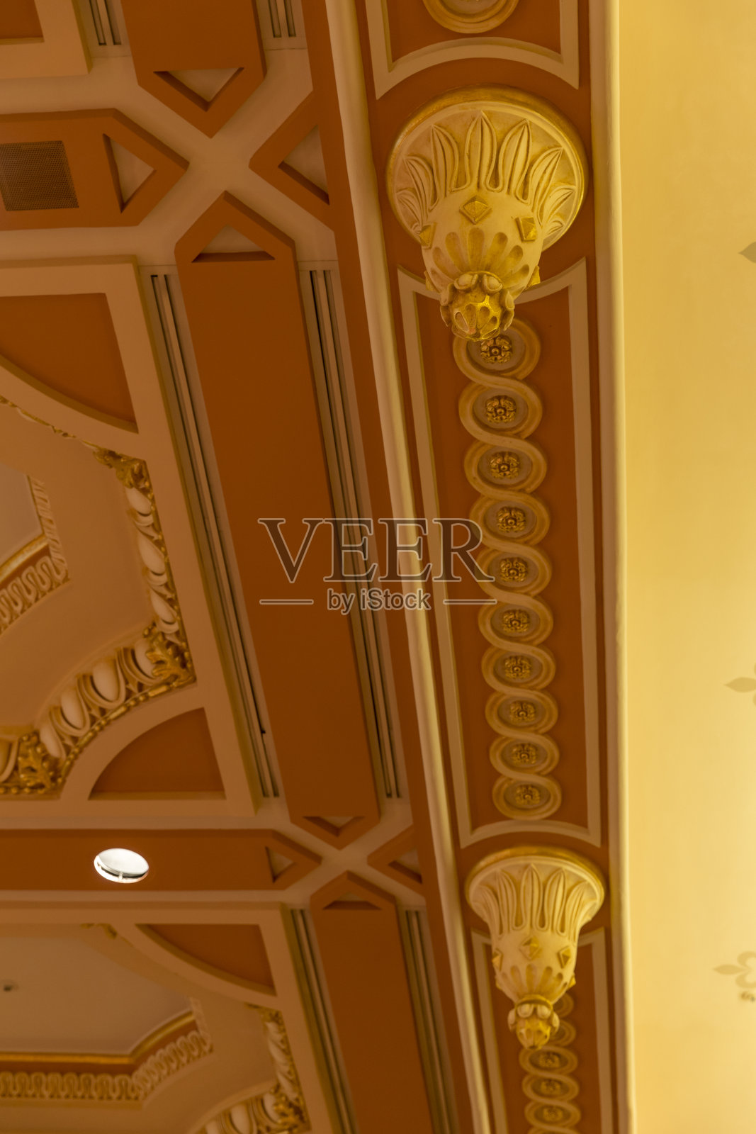 萨克拉门托首府议会内部的屋顶照片摄影图片