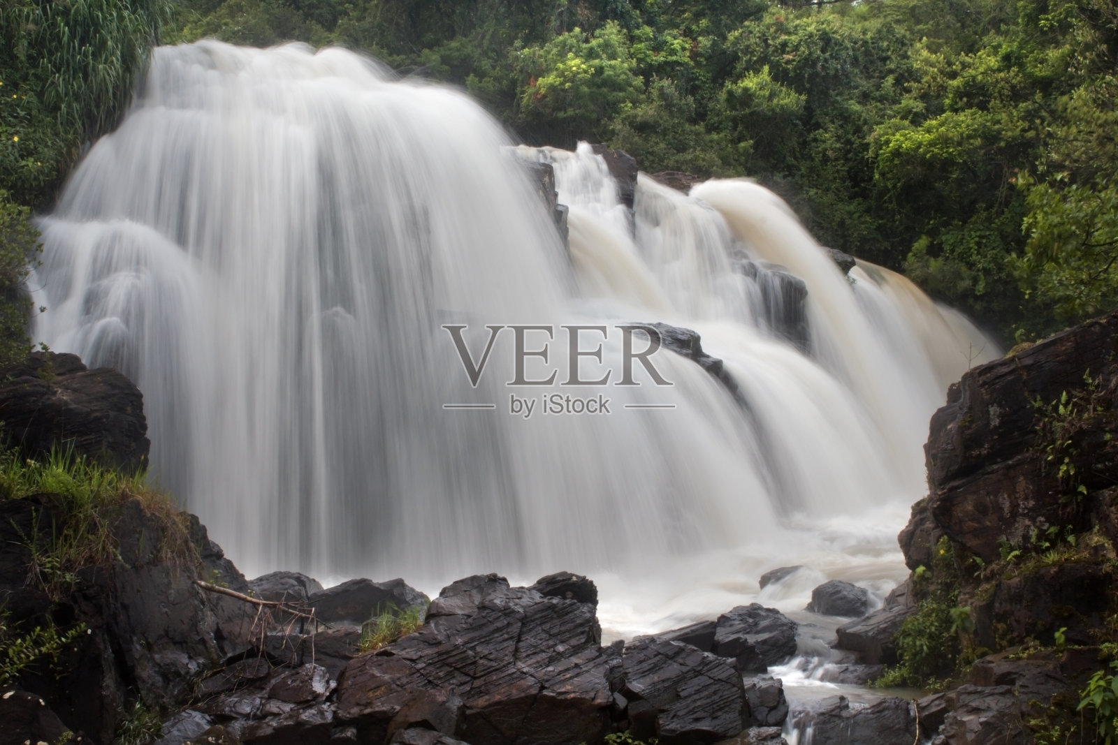 瀑布照片摄影图片