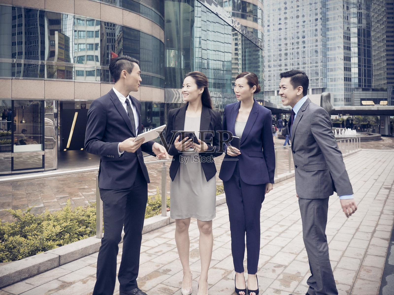 中国的业务团队照片摄影图片