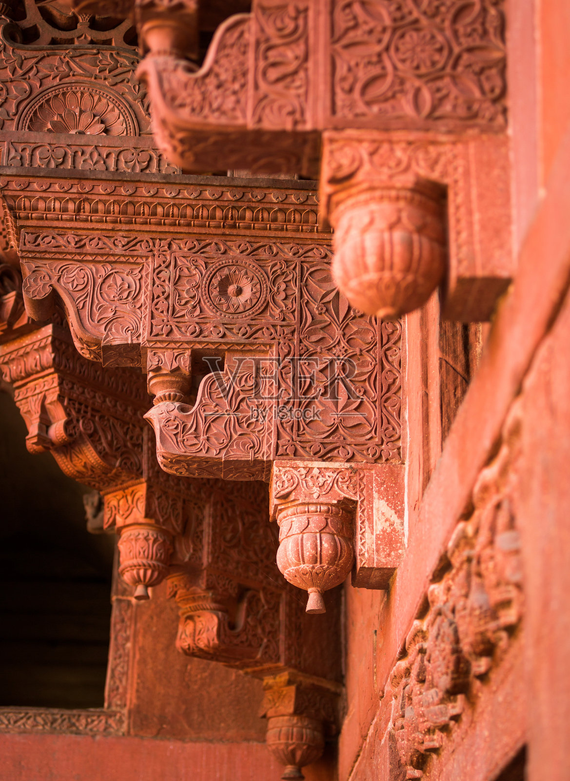 印度阿格拉红堡照片摄影图片