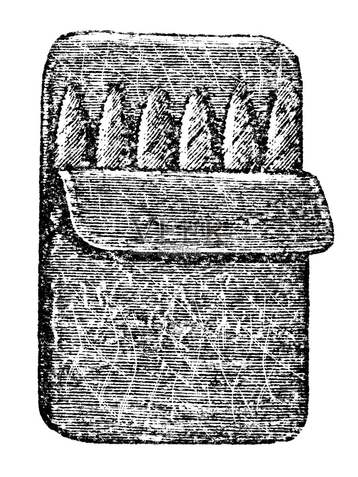 雪茄插画图片素材