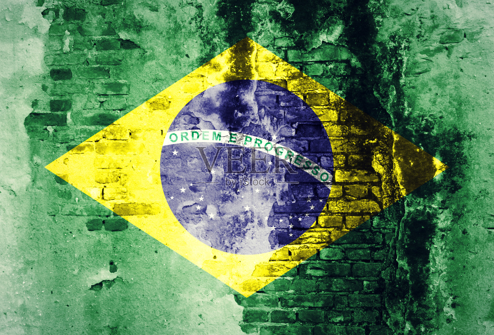 巴西的国旗照片摄影图片