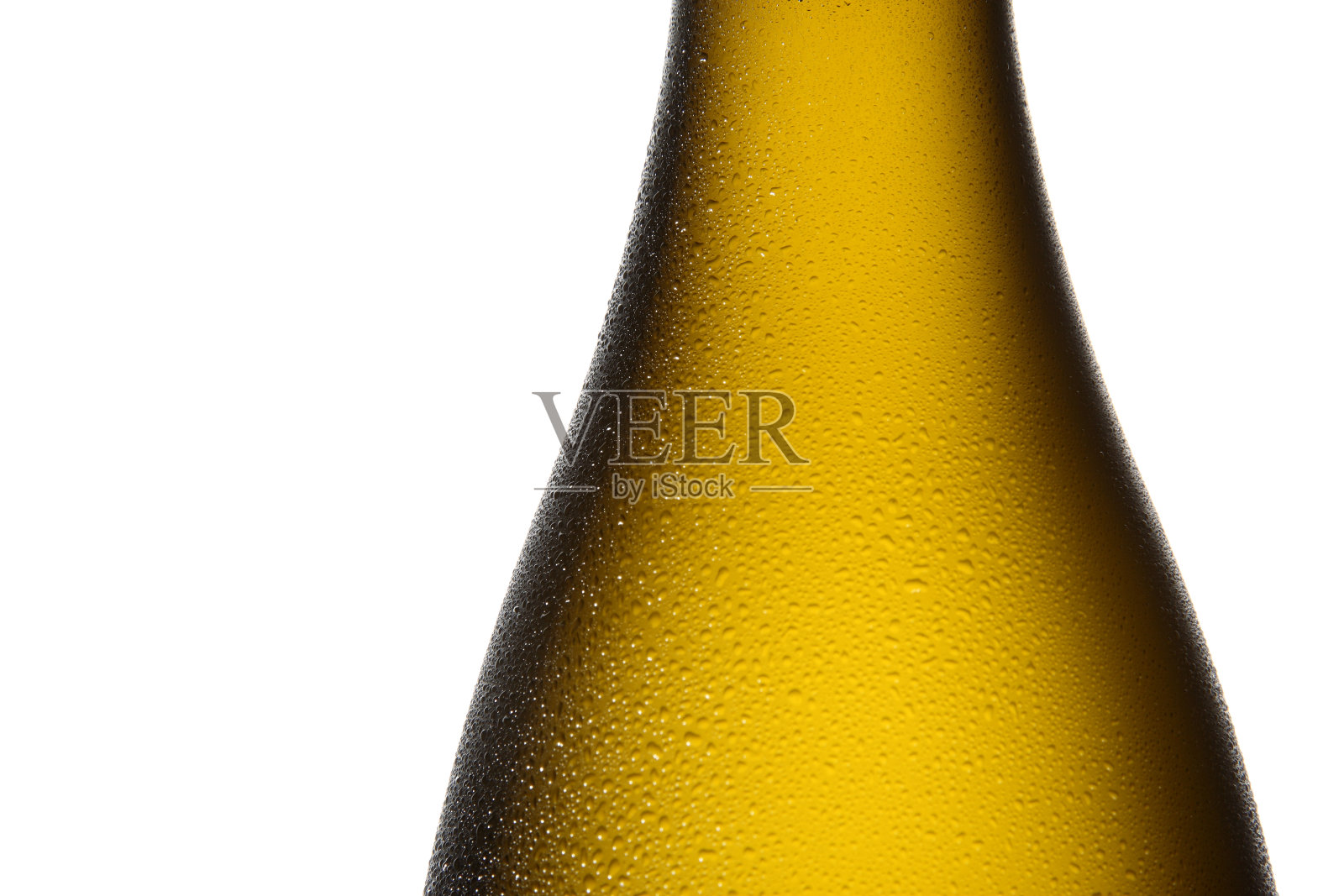 带喷雾的酒瓶颈照片摄影图片