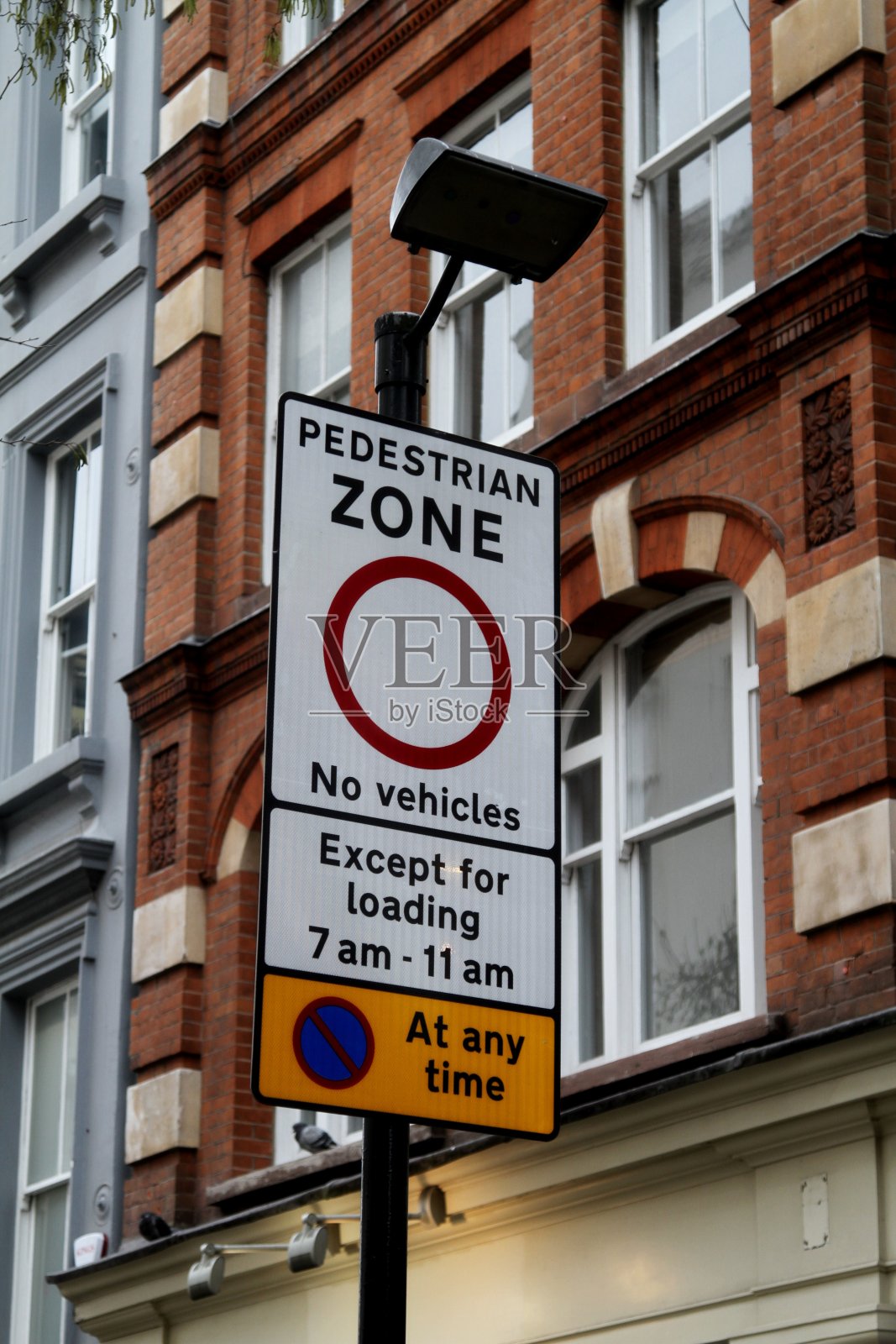 街道标志，步行区照片摄影图片