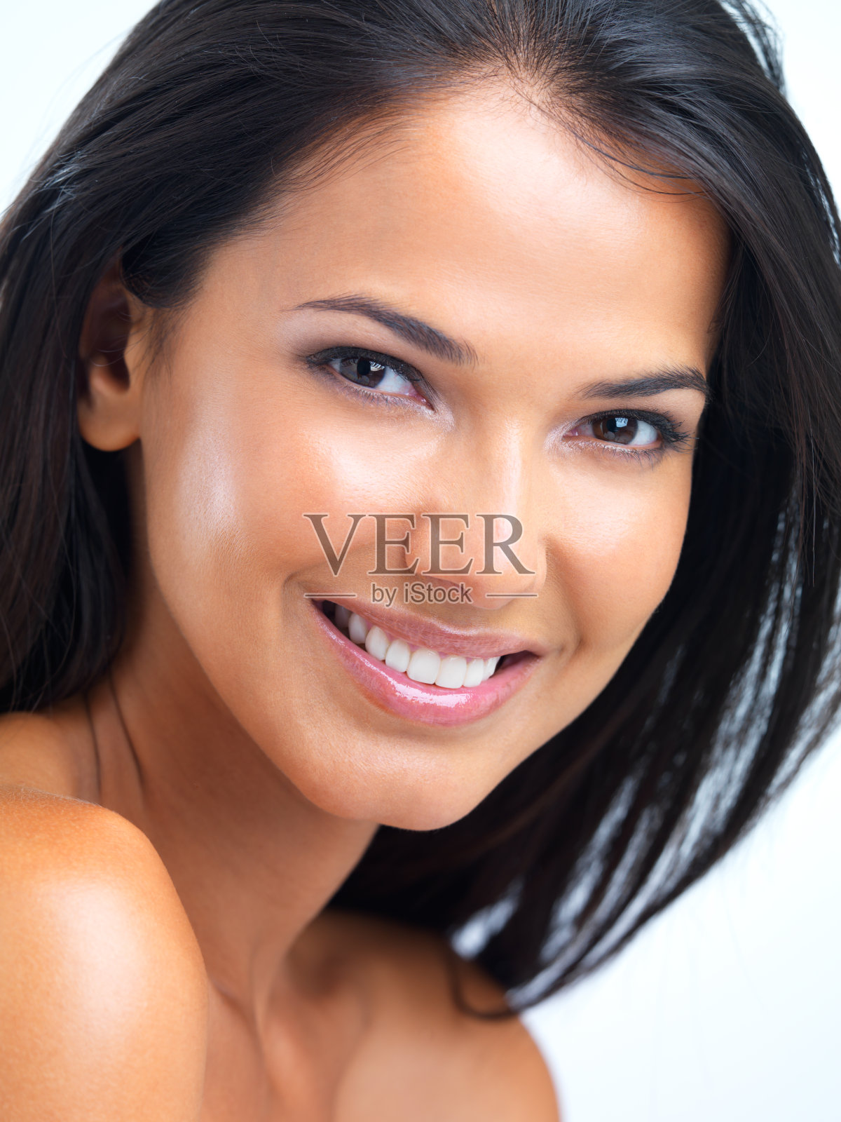 完美的微笑照片摄影图片