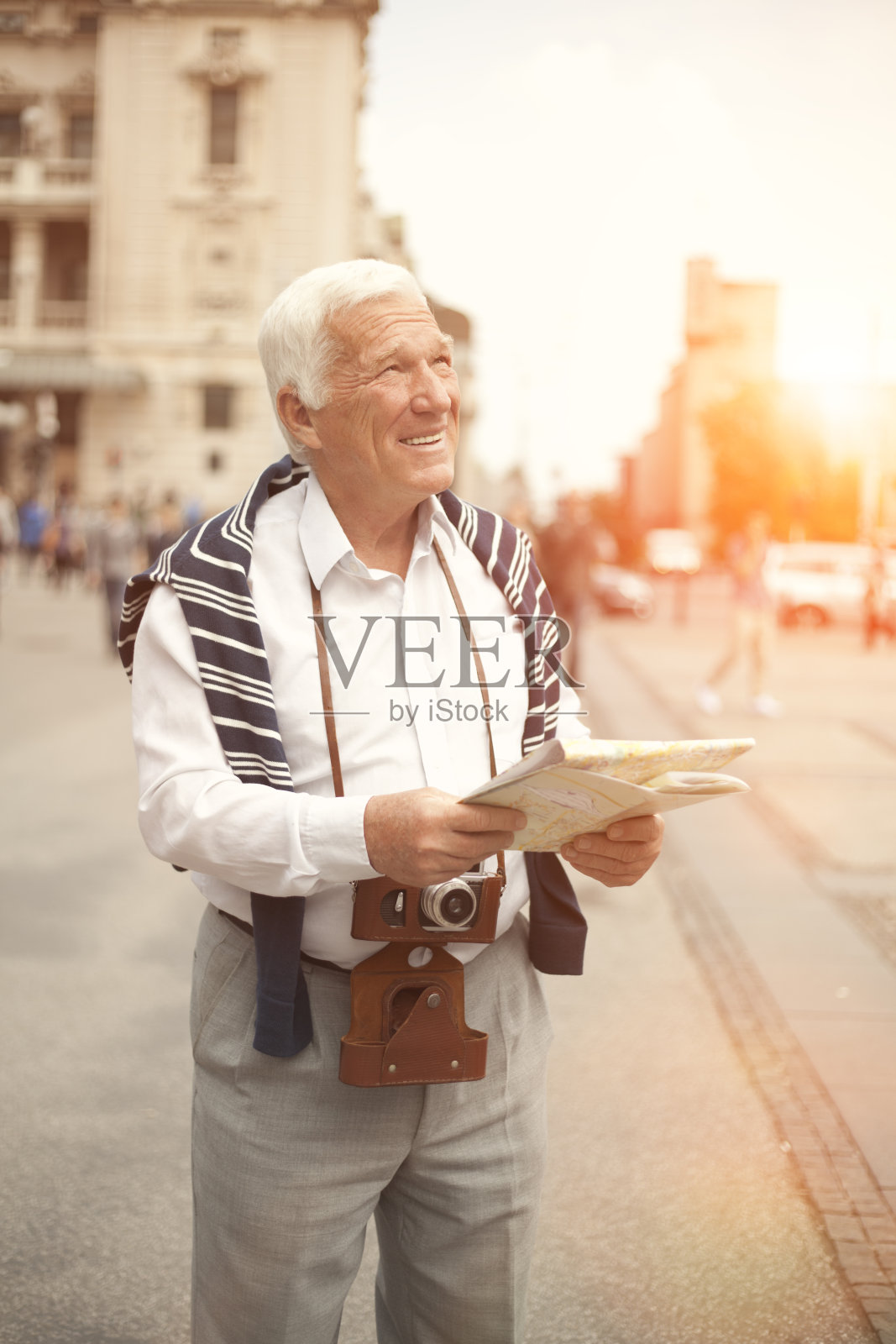 老年人旅游照片摄影图片
