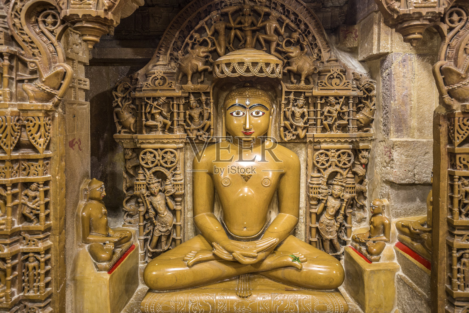 印度斋沙尔默的耆那教寺庙照片摄影图片