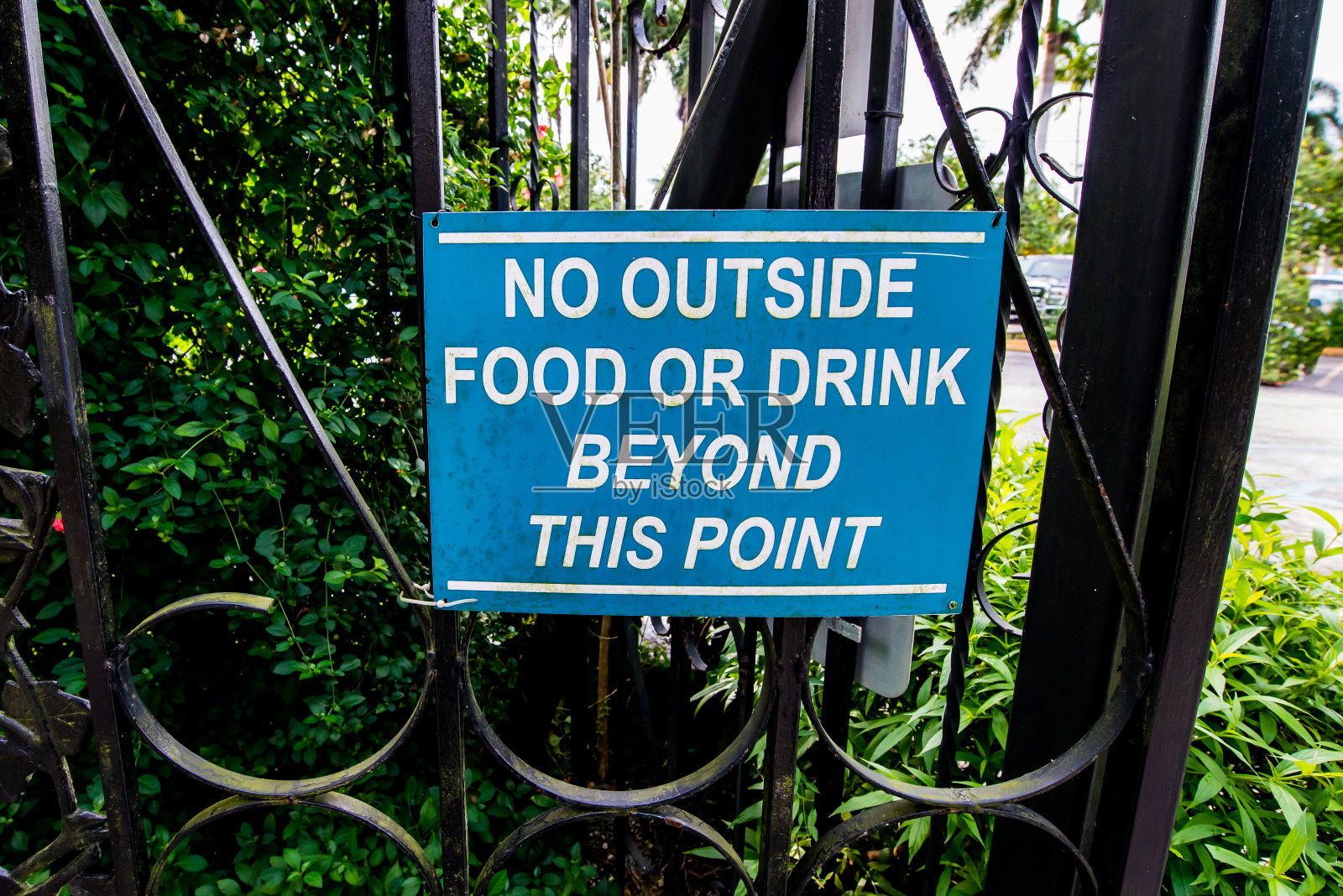 禁止在外面吃或喝的标志照片摄影图片