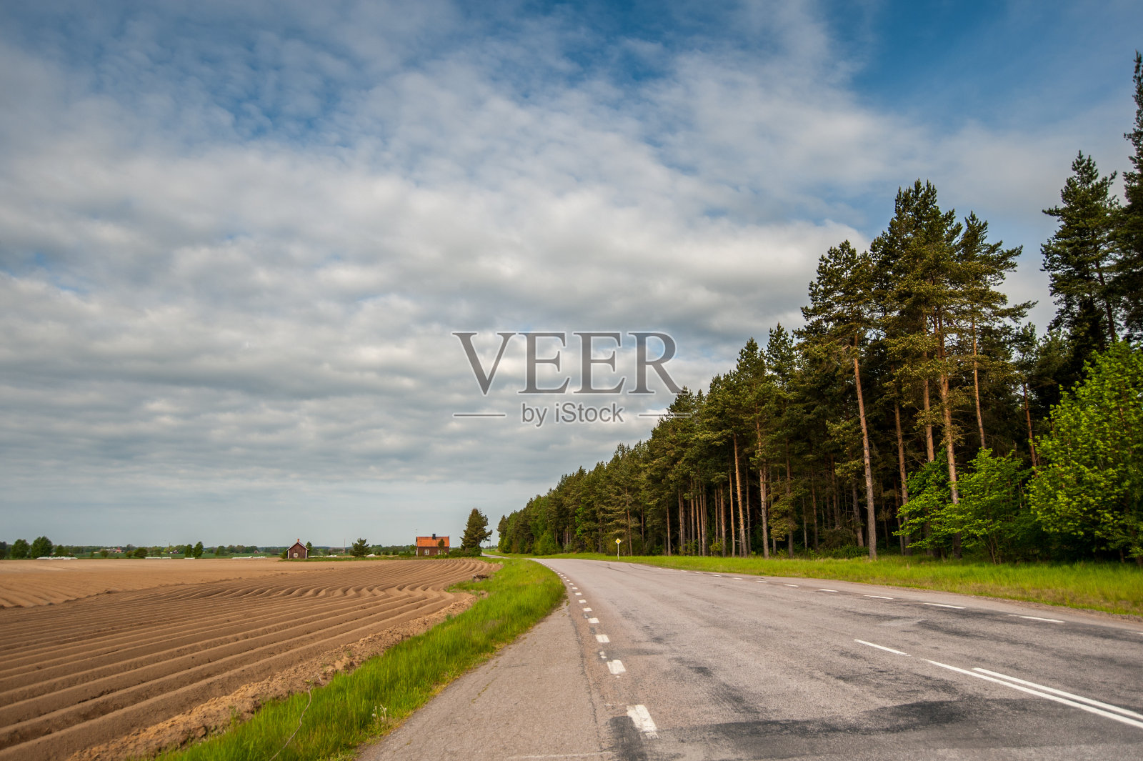 乡间的小路照片摄影图片