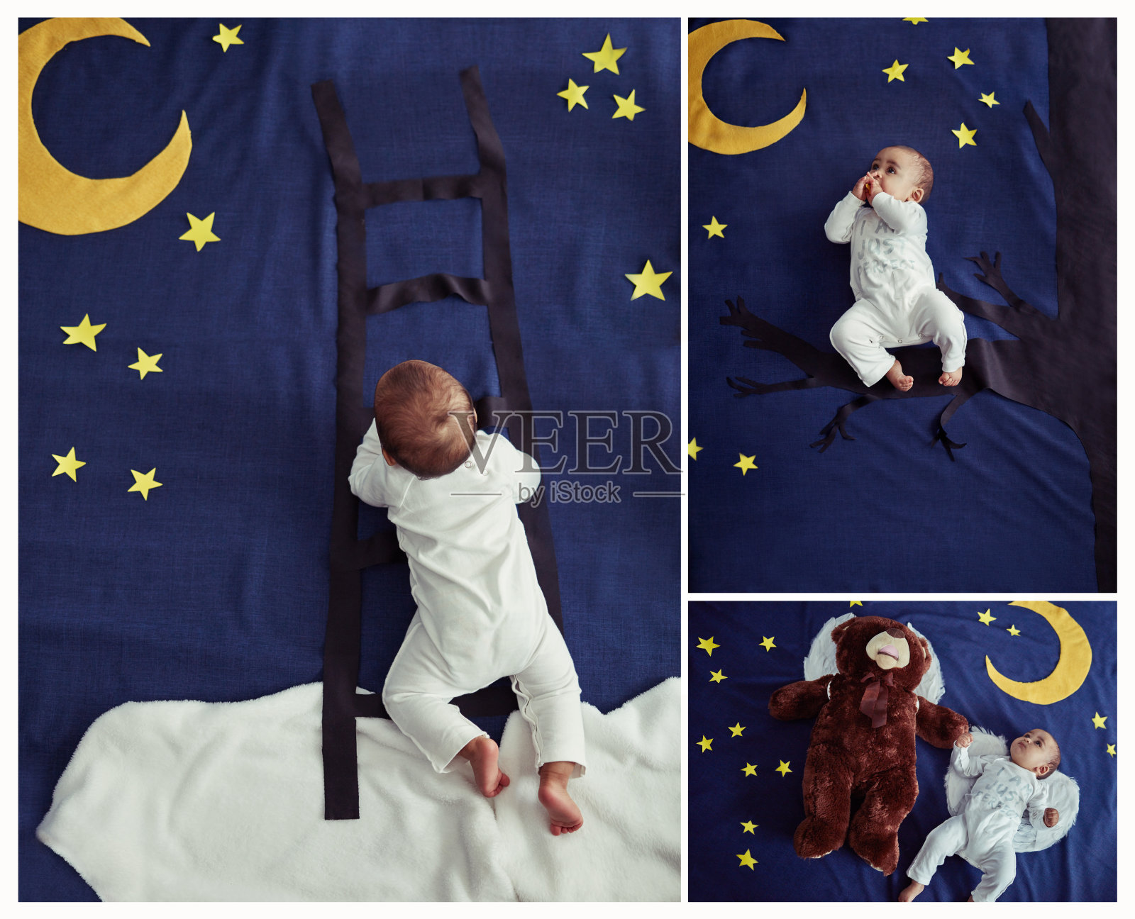 该睡觉了，该做梦了照片摄影图片