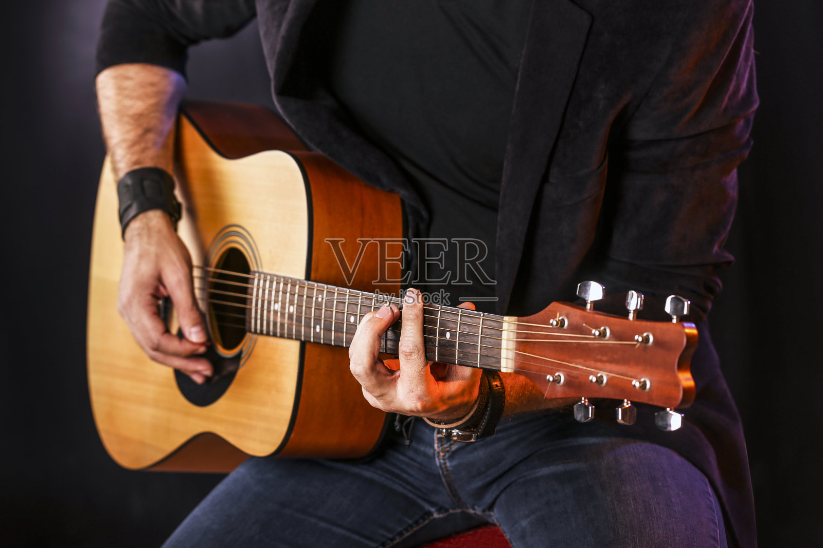 吉他手照片摄影图片
