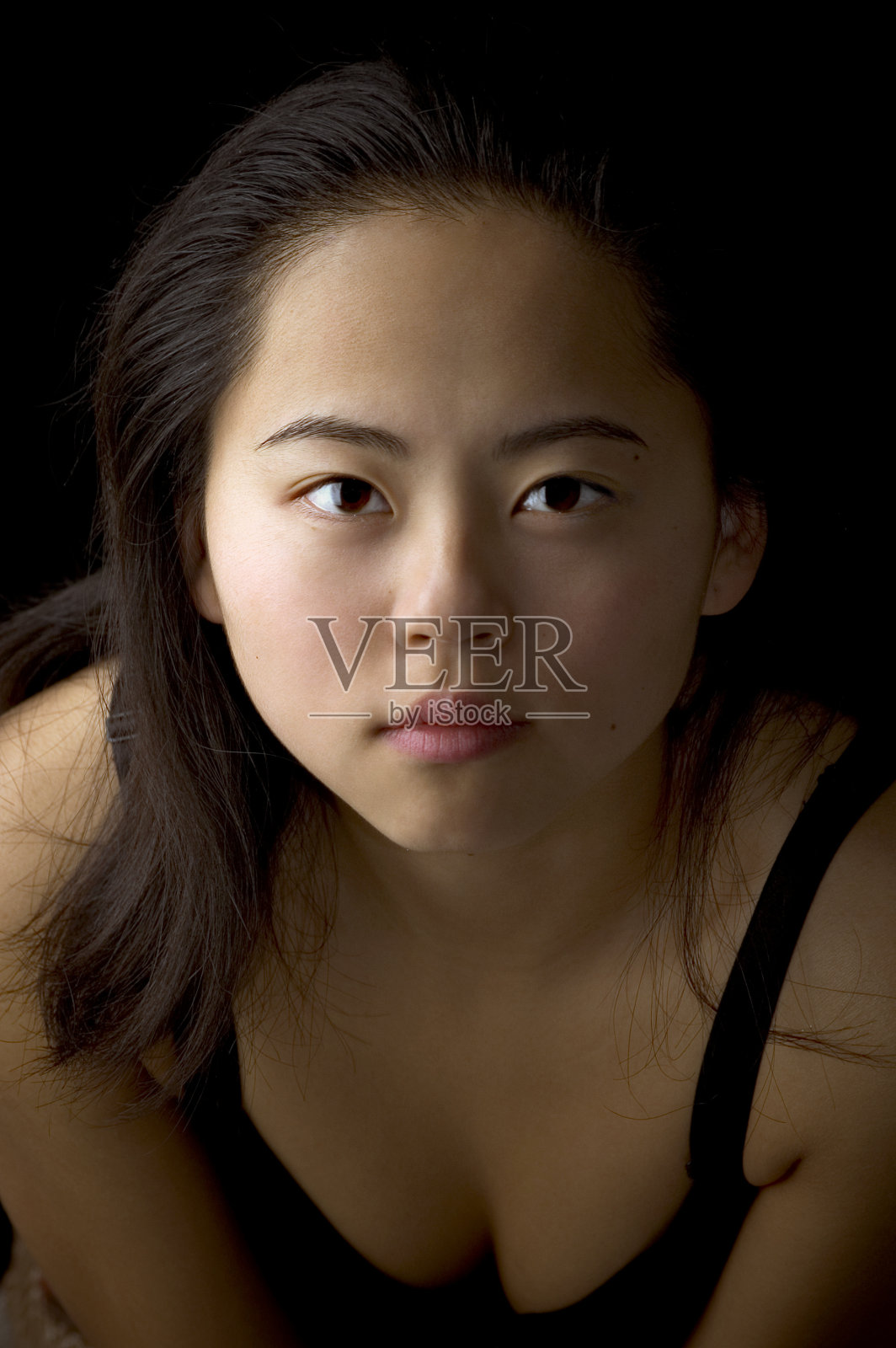 中国女孩照片摄影图片