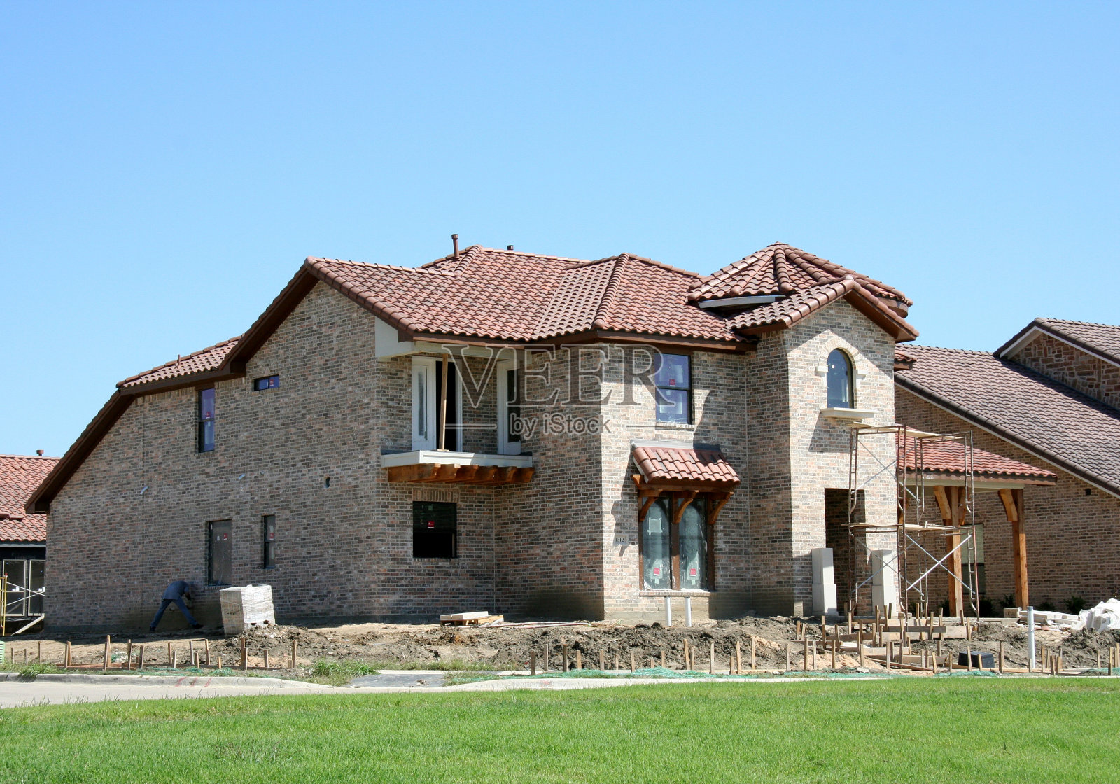 新的房地产开发照片摄影图片