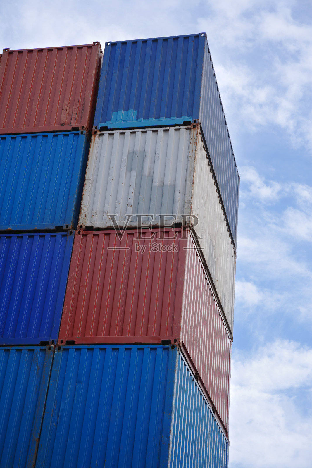 堆容器照片摄影图片