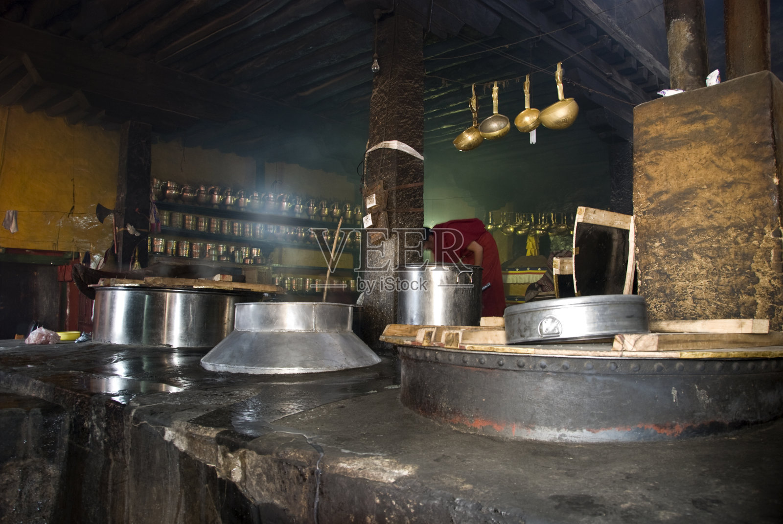 中世纪的厨房照片摄影图片