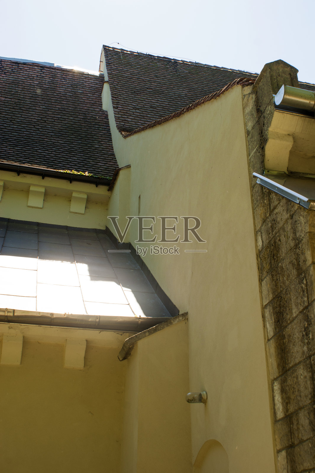 农村教区教堂照片摄影图片