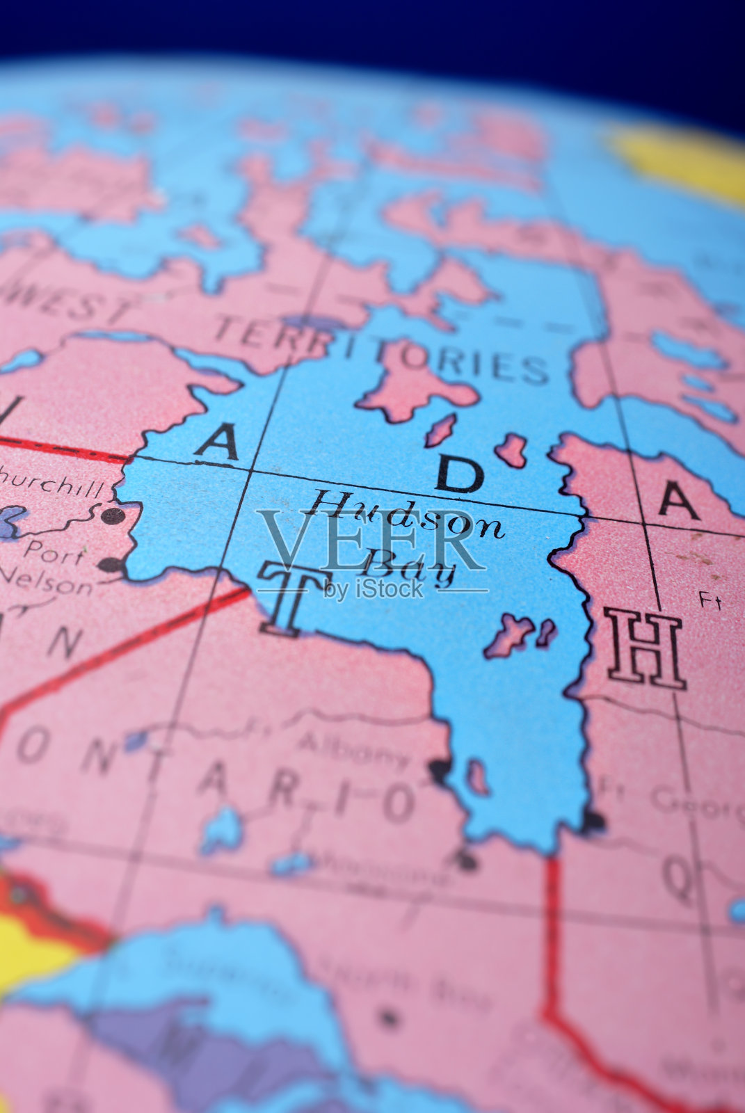 全球map-Hudson湾照片摄影图片