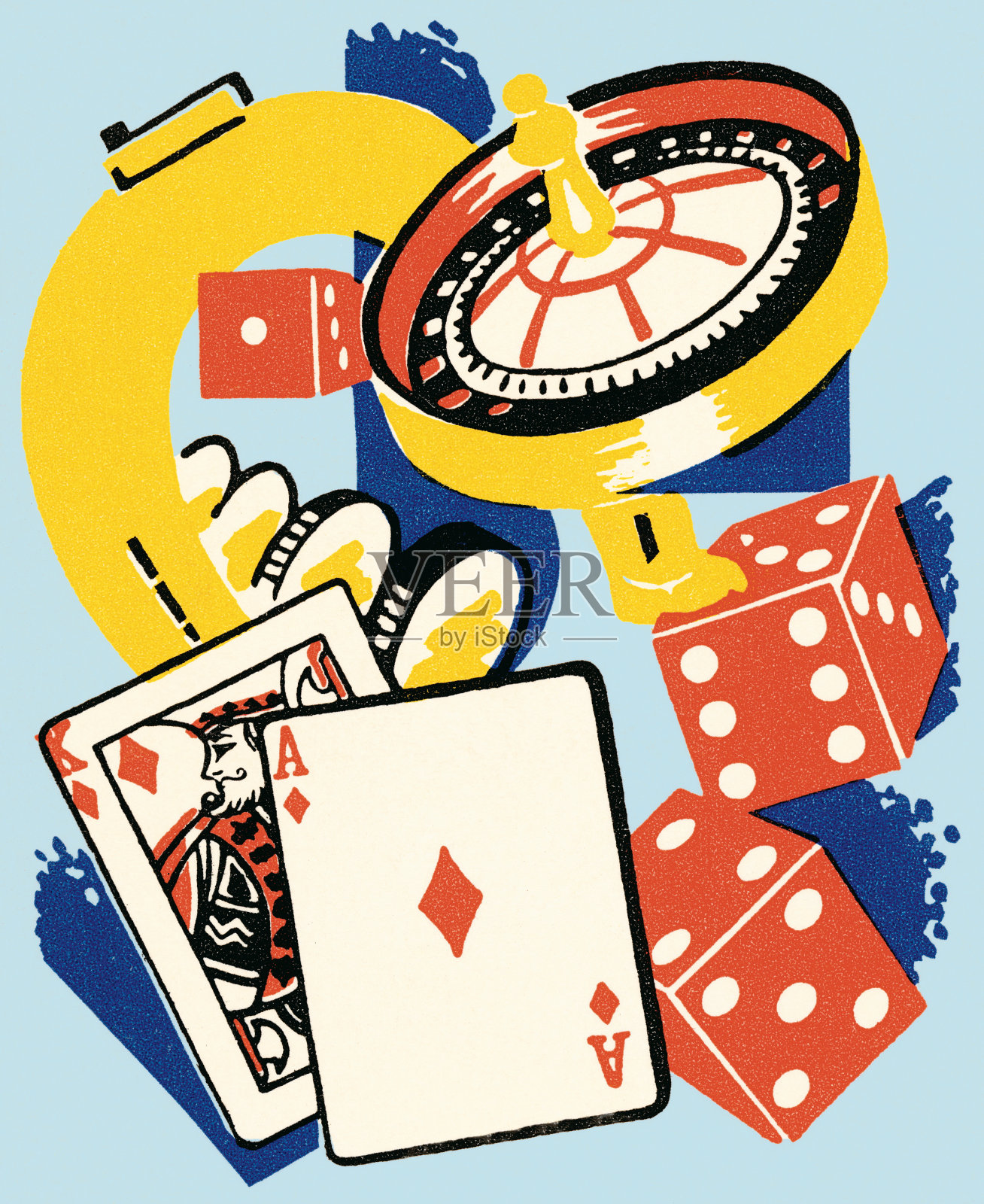 游戏配件插画图片素材