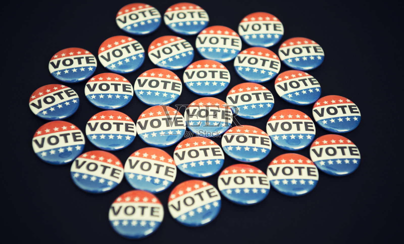 2012年选举的投票按钮照片摄影图片