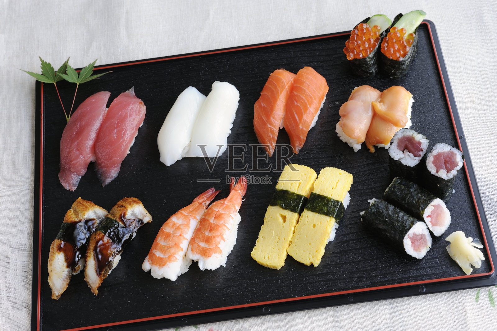 寿司混合照片摄影图片