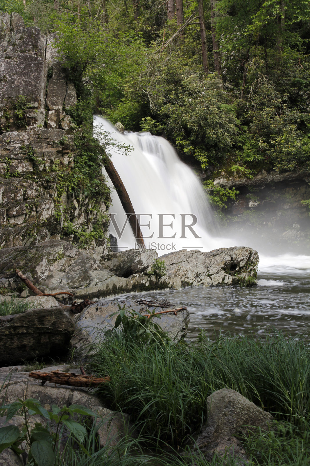 瀑布照片摄影图片