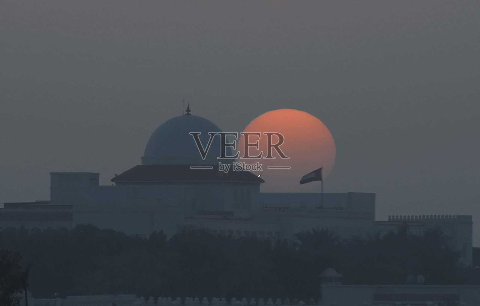 阿拉伯日落照片摄影图片