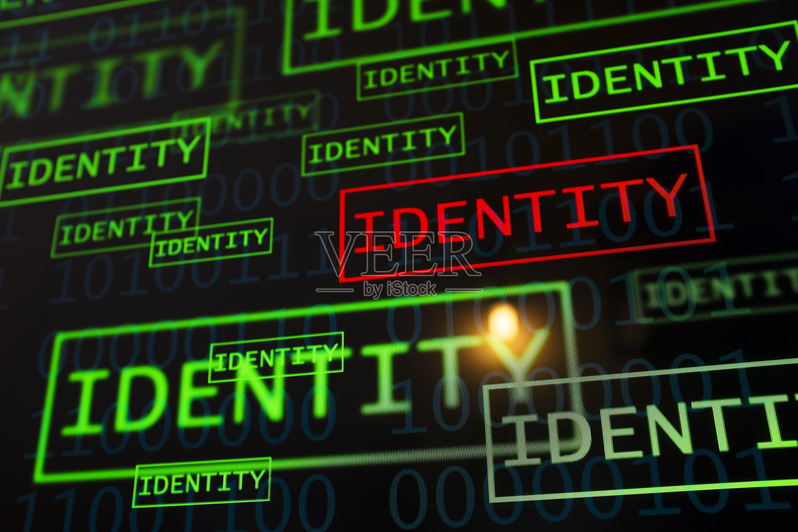 假或假身份照片摄影图片