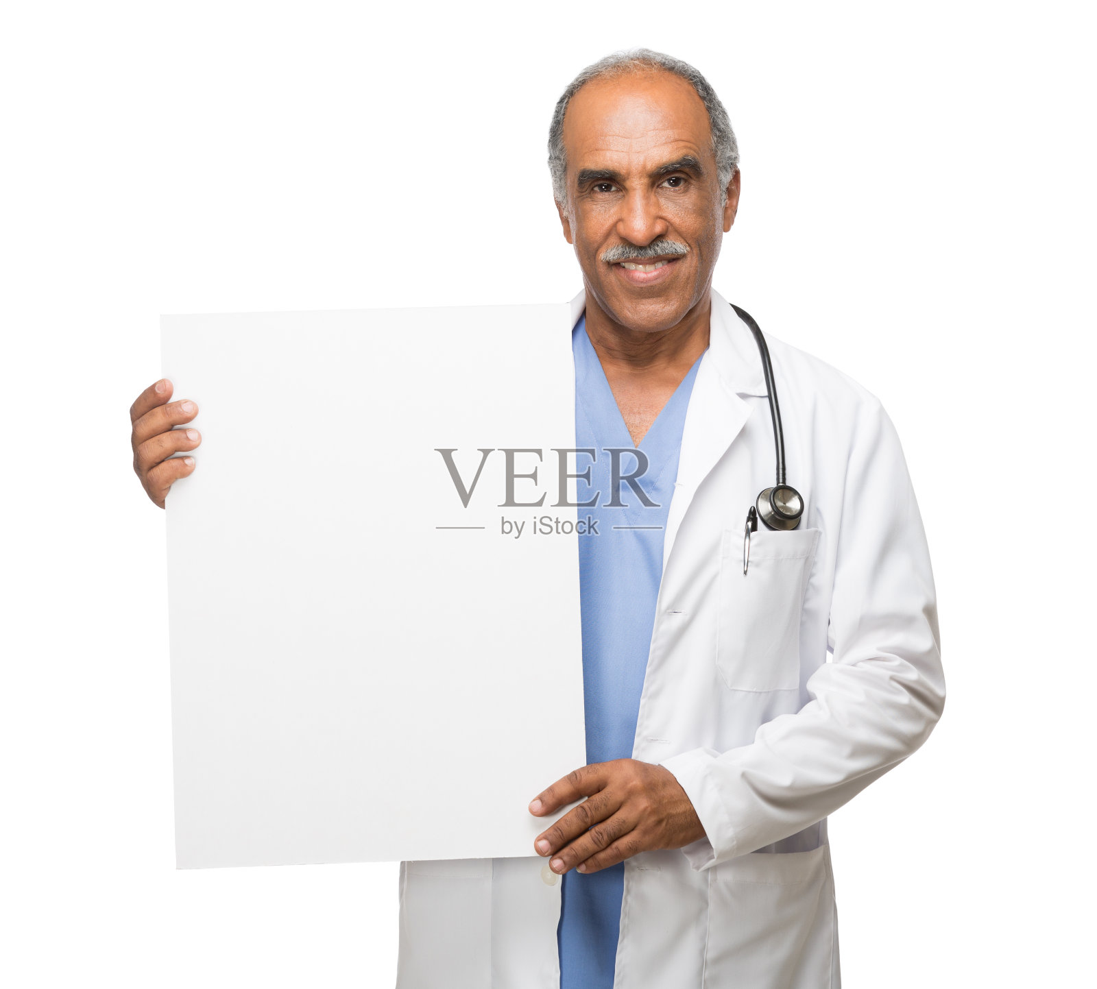 自信的拉丁医生照片摄影图片