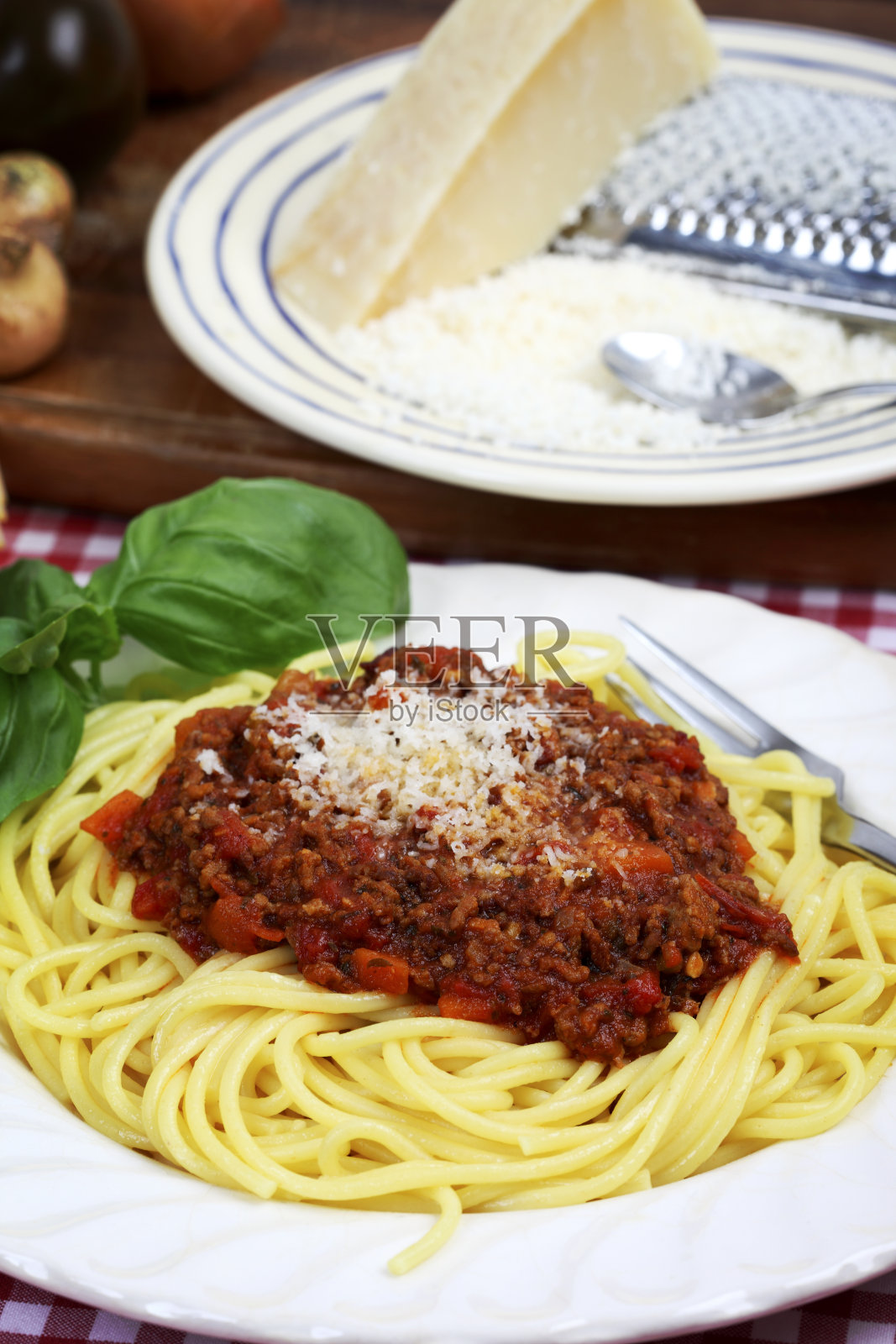 意大利面条博洛尼亚语照片摄影图片