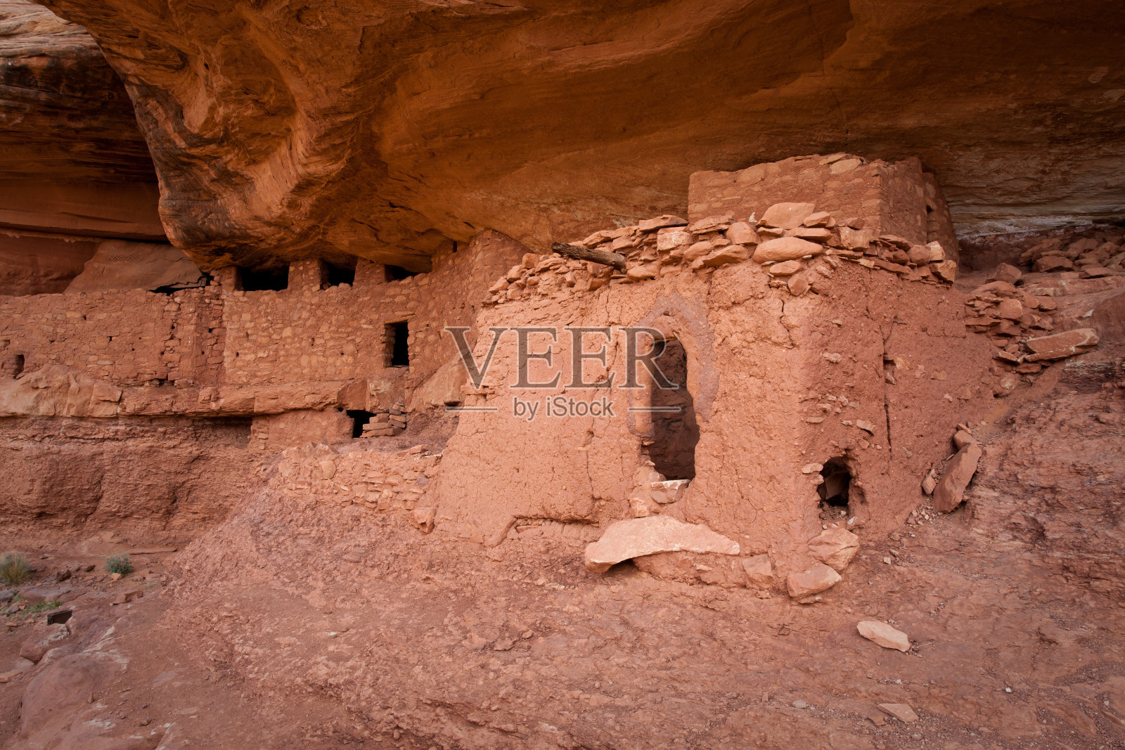 月亮屋废墟凹室和结构照片摄影图片