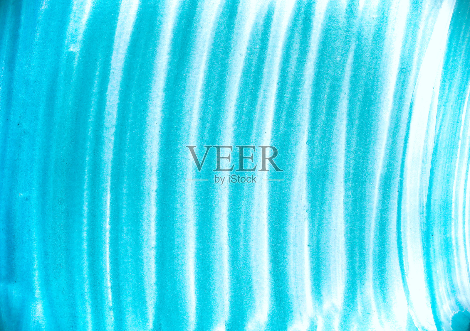 空白抽象浅蓝色水彩背景孤立在白色照片摄影图片