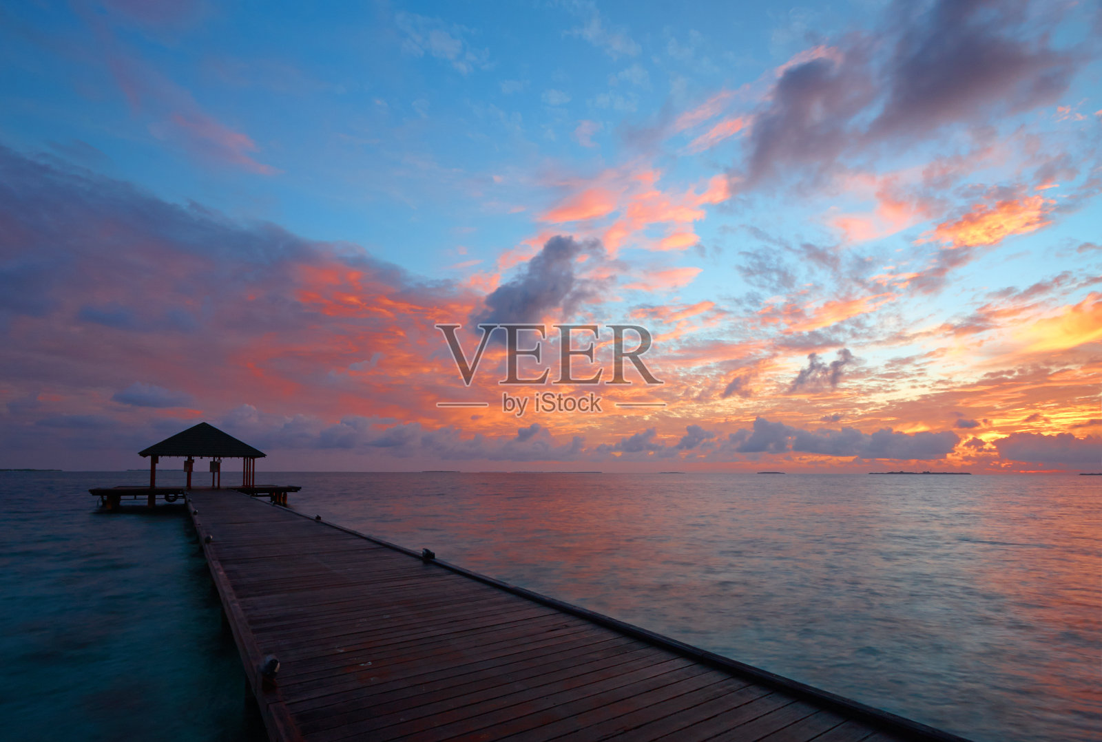 马尔代夫的黎明照片摄影图片