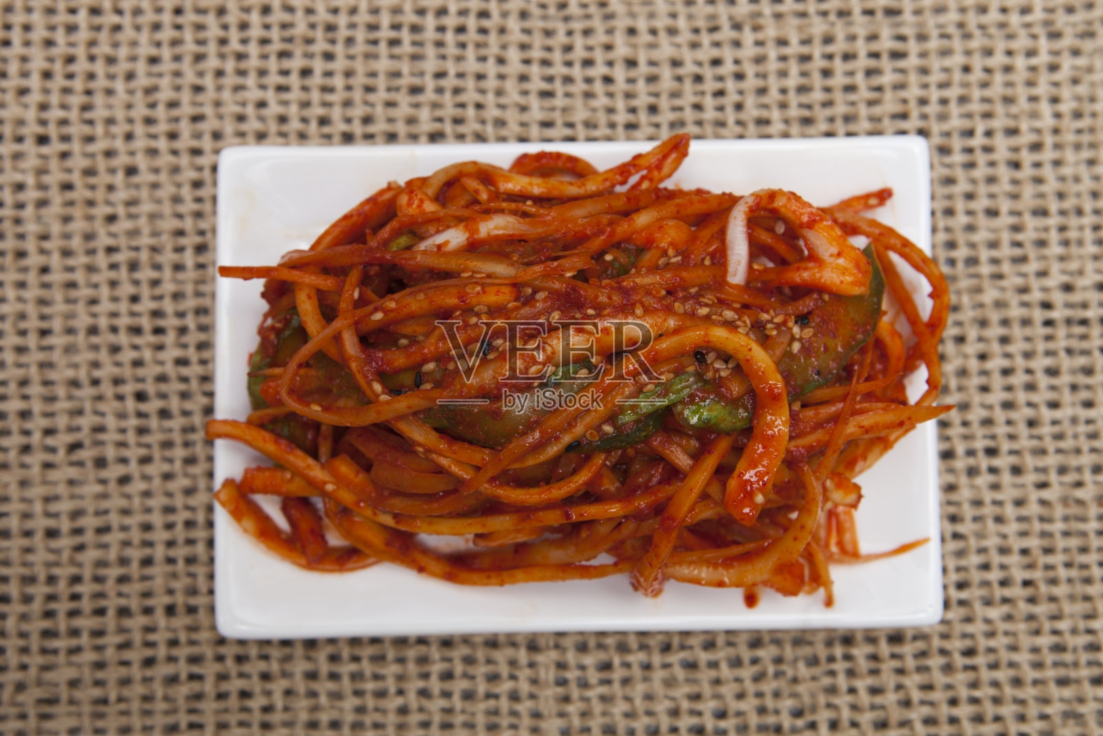 香料根沙拉照片摄影图片