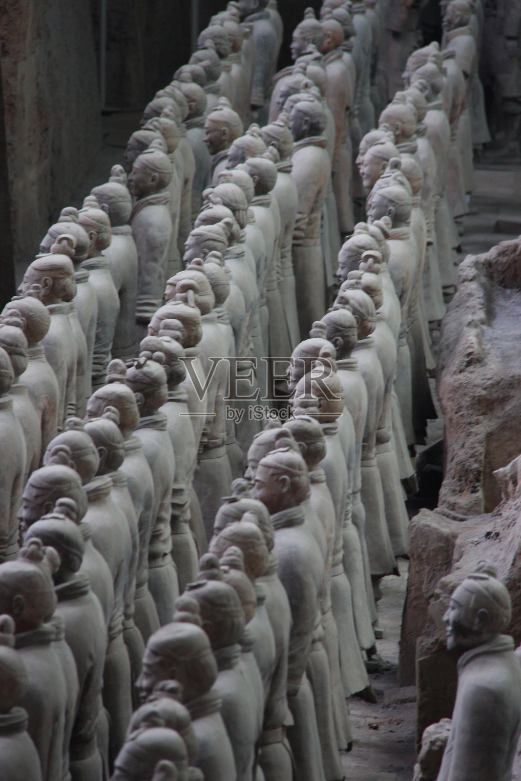 中国西安兵马俑照片摄影图片