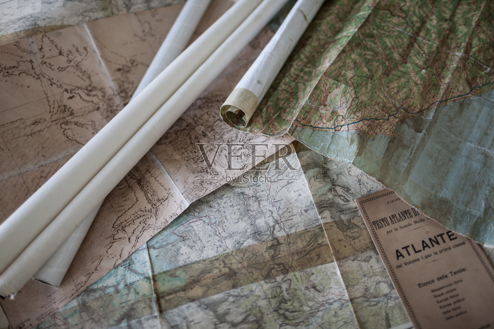 旧地图照片摄影图片